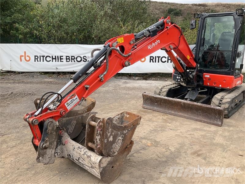 Kubota U50-5 Mini Excavator Minigravemaskiner