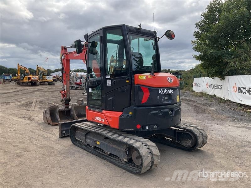 Kubota U50-5 Mini Excavator Minigravemaskiner