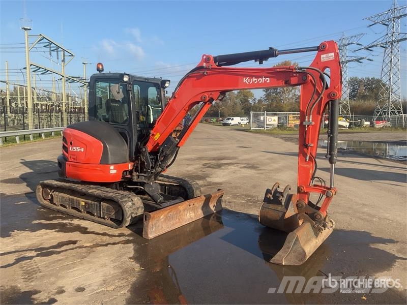 Kubota U55-4 Mini bagri <7t
