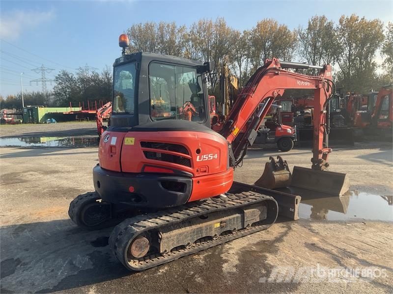Kubota U55-4 Mini bagri <7t