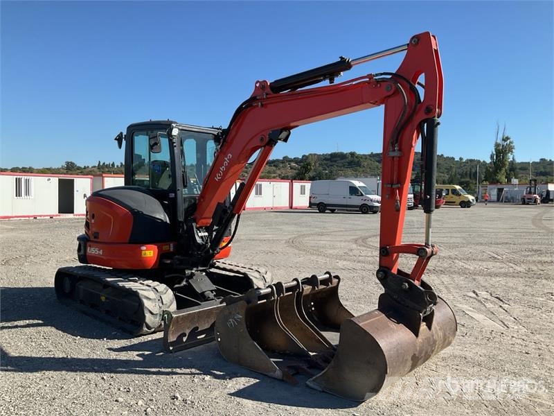 Kubota U55-4 Mini bagri <7t
