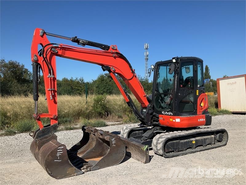 Kubota U55-4 Mini bagri <7t