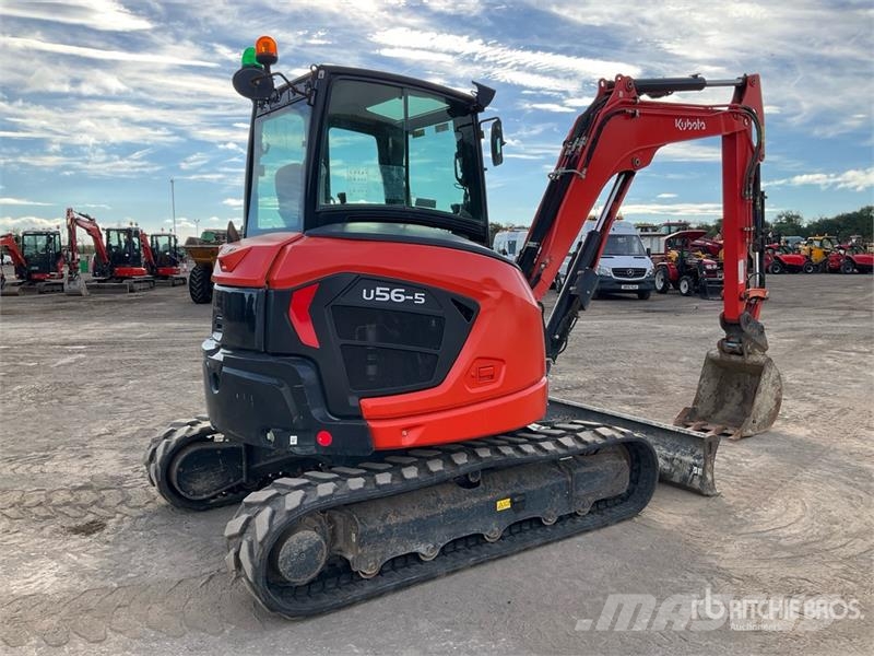 Kubota U56-5 Mini Excavator ミニ油圧ショベル 7t以下(ミニユンボ・ミニディガー)