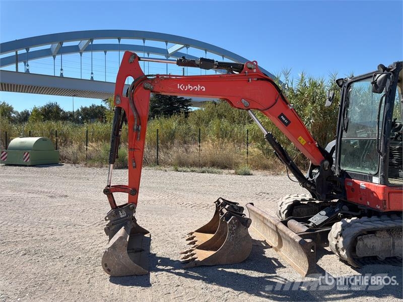 Kubota U56-5 Mini-Pelle Mini Excavator Mini bagri <7t