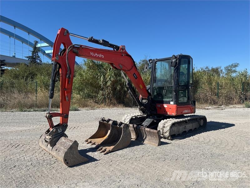 Kubota U56-5 Mini-Pelle Mini Excavator Mini bagri <7t