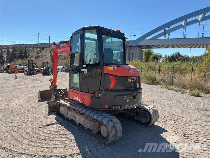 Kubota U56-5 Mini-Pelle Mini Excavator Mini bagri <7t
