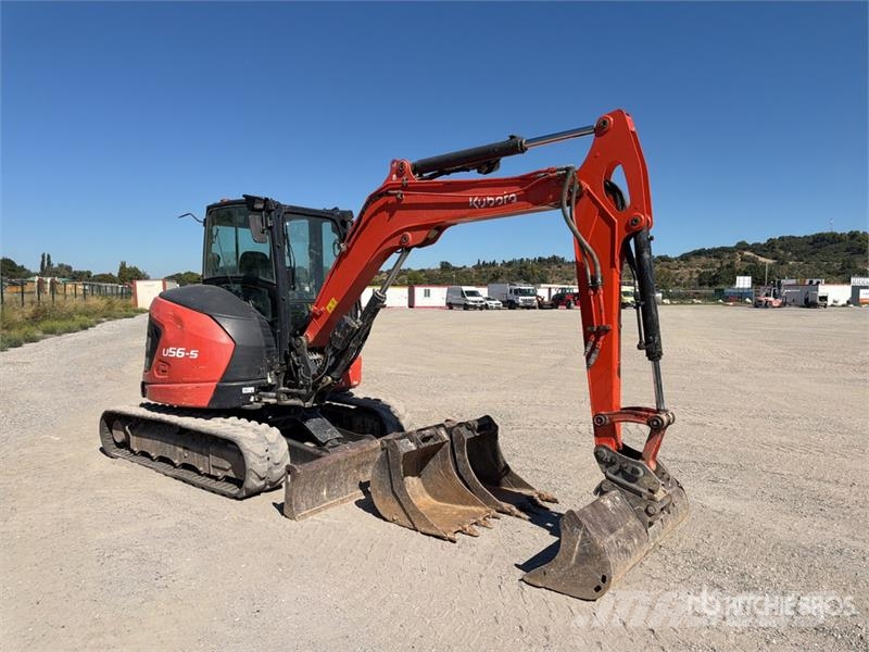 Kubota U56-5 Mini-Pelle Mini Excavator Mini bagri <7t