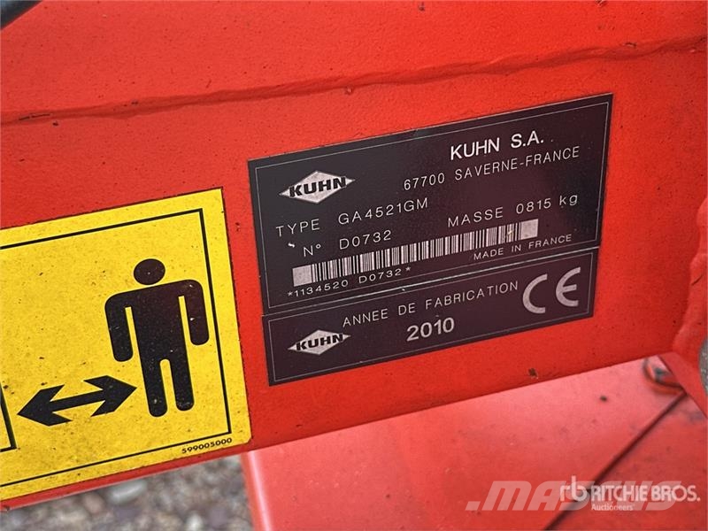 Kuhn GA4521GM Hay Rake River og høvendere