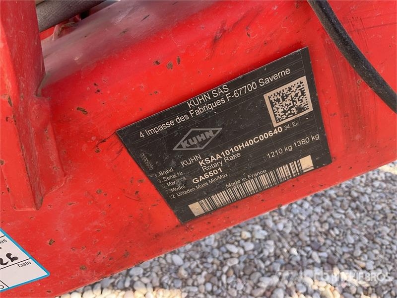 Kuhn GA6501 Rake Attachment 耙與翻草機