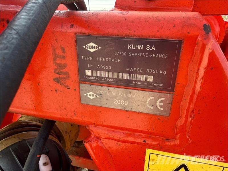 Kuhn HR6004DR Rotary Tiller Randaalid/mullafreesid