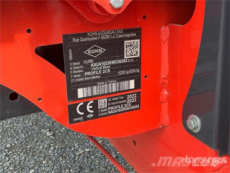 Kuhn Profile 14.2 CS Pull-type Feed Mixer (Unused) Fullfodervagnar