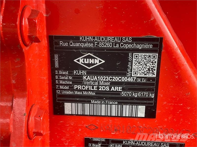 Kuhn Profile 70 18.2 DS Pull-type Feed Mixer (Unused) Fullfodervagnar