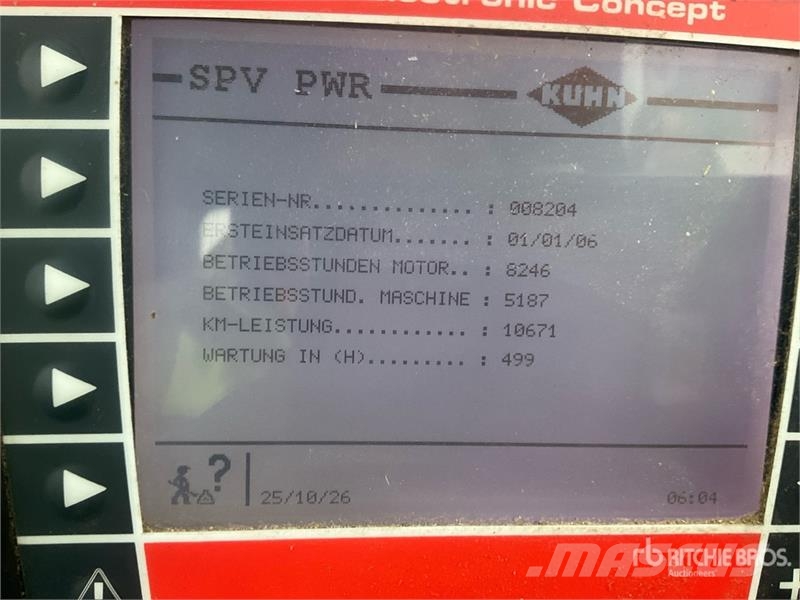 Kuhn SPV 12 POWER 12000 L 4x2 Feed Wagon ملقمات خلاط