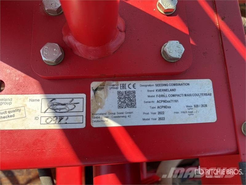 Kverneland DF1 Mechanické sejačky