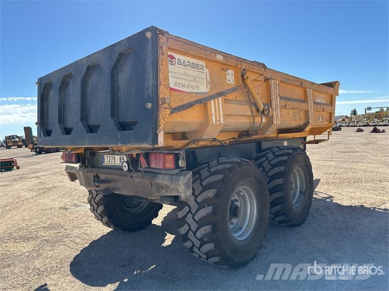Lambert L240TP T/A Remorque Benne 2 Essieux End Du Bañera