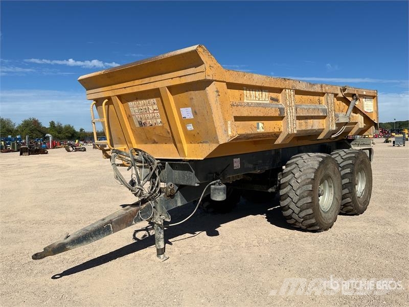 Lambert L240TP T/A Remorque Benne 2 Essieux End Du Bañera