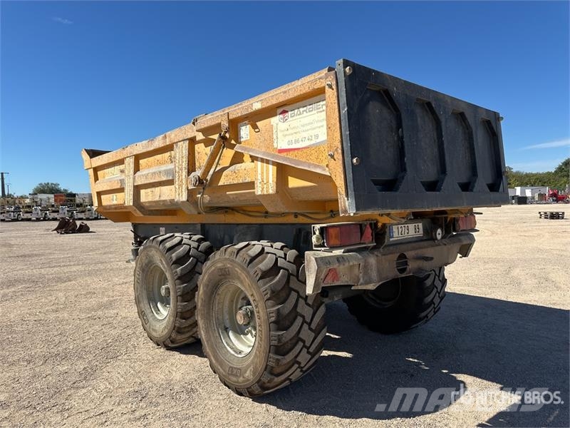 Lambert L240TP T/A Remorque Benne 2 Essieux End Du Bañera