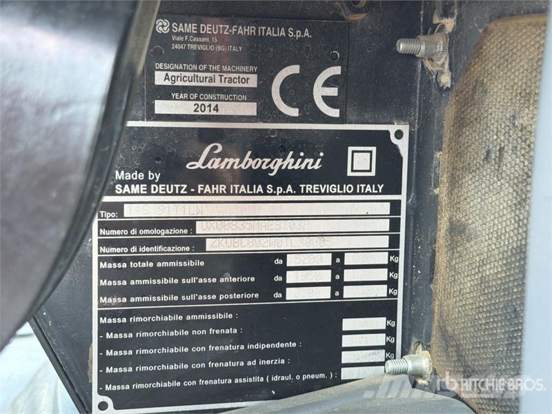 Lamborghini SPIRE 90.4 4WD Tractor Traktörler
