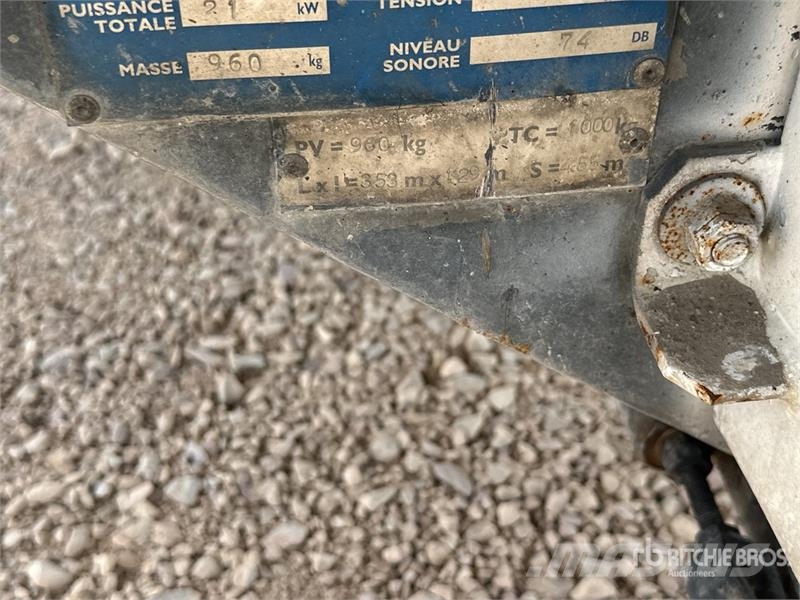 Lancy-Mixj Pompe A Beton Concrete Pump Pompe à béton
