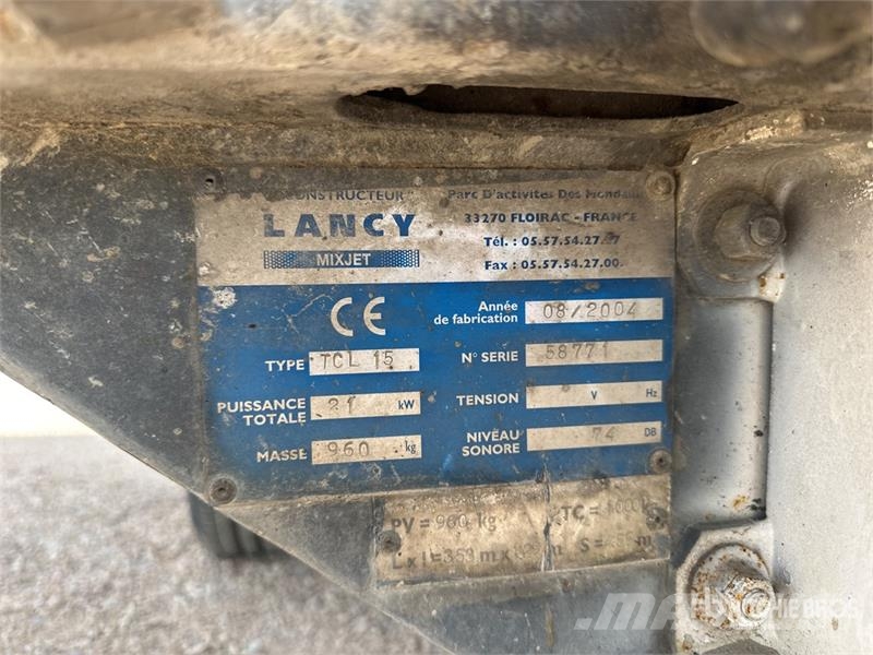  Lancy-Mixj Pompe A Beton Concrete Pump Pompe à béton