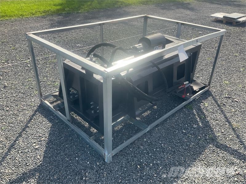 Landhonor HSB-12-72W Hydraulic Skid Steer Screening Bucket ( Puinbakken