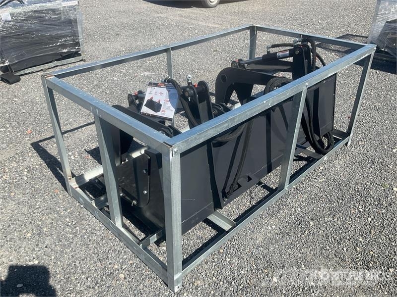 Landhonor SGB-11-72W Hydraulic Skid Steer Grapple Bucket (Un Grijpers