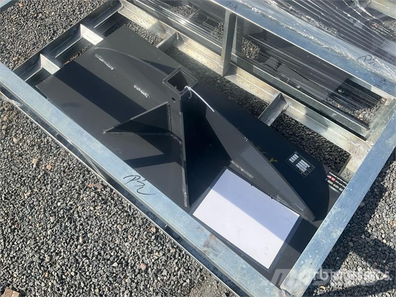 Landhonor UHA-16-3000G Qty of 2 Utility Skid Steer Hitch Rec Snelkoppelingen