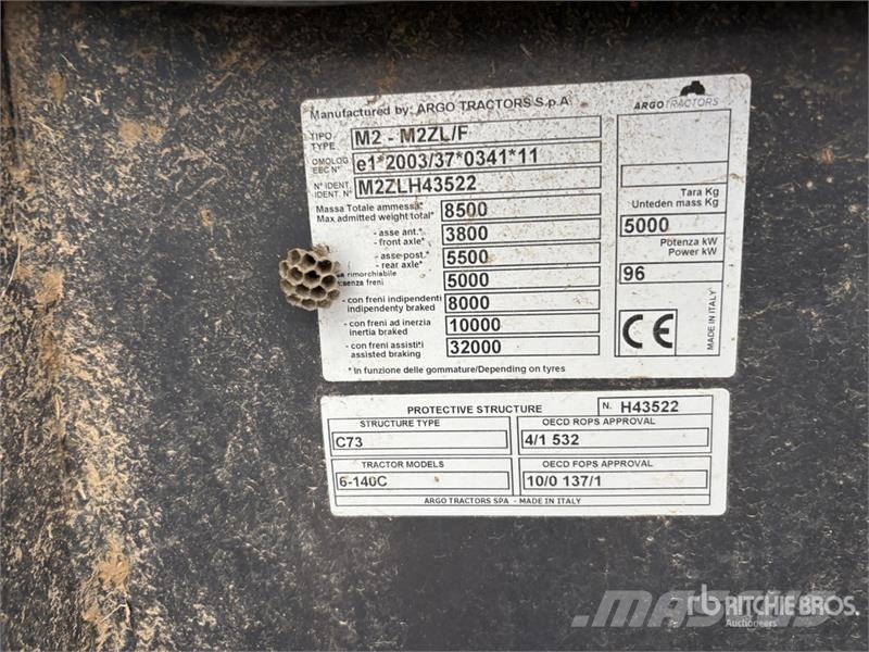 Landini 6-140C DUAL POWER 4WD Tractor Трактори