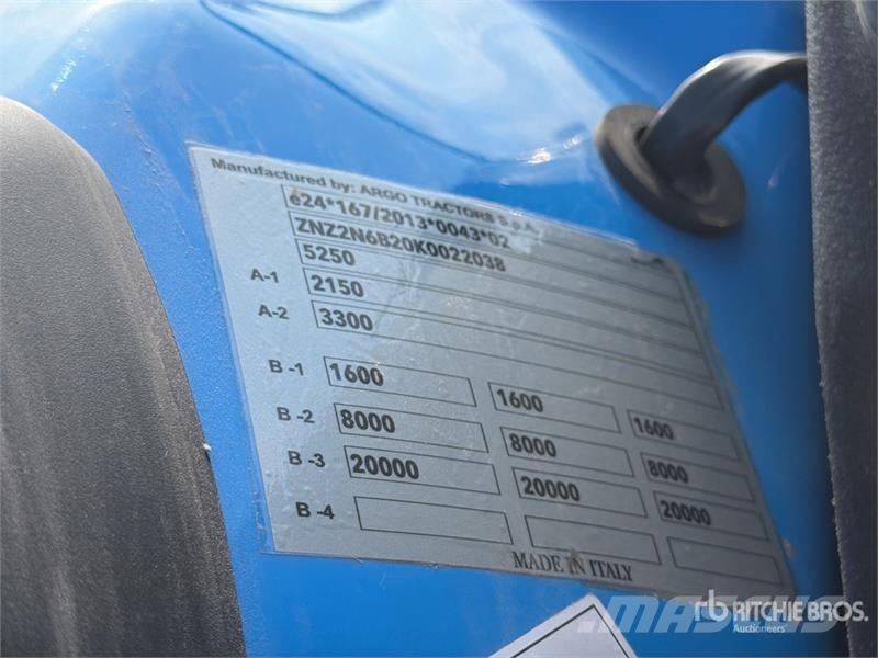 Landini REX 4-110GT 4WD Tractor Трактора