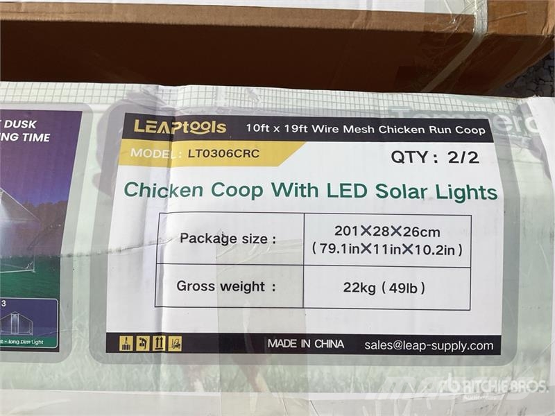 LEAPtools LT0306CRC (QTY OF 2)10ft x 19ft Wire Mes ماكينات وملحقات مواش أخرى