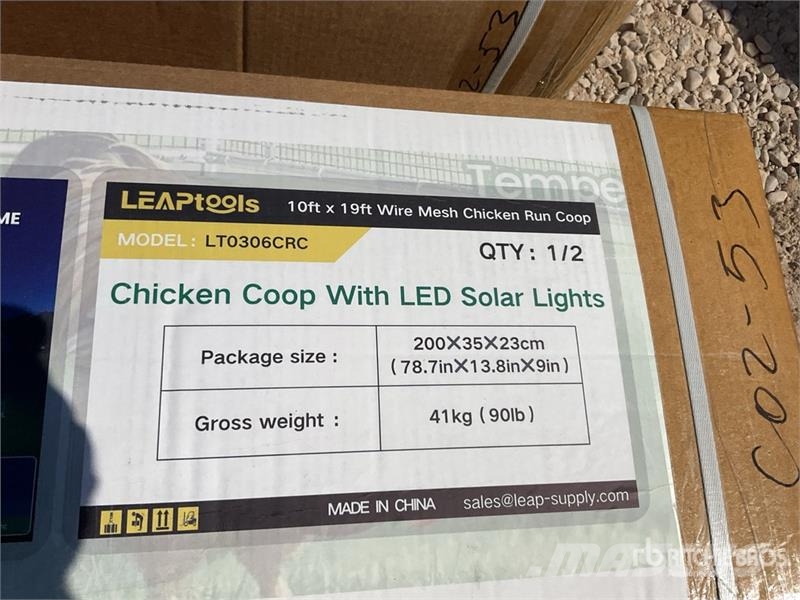 LEAPtools LT0306CRC (QTY OF 2)10ft x 19ft Wire Mes ماكينات وملحقات مواش أخرى