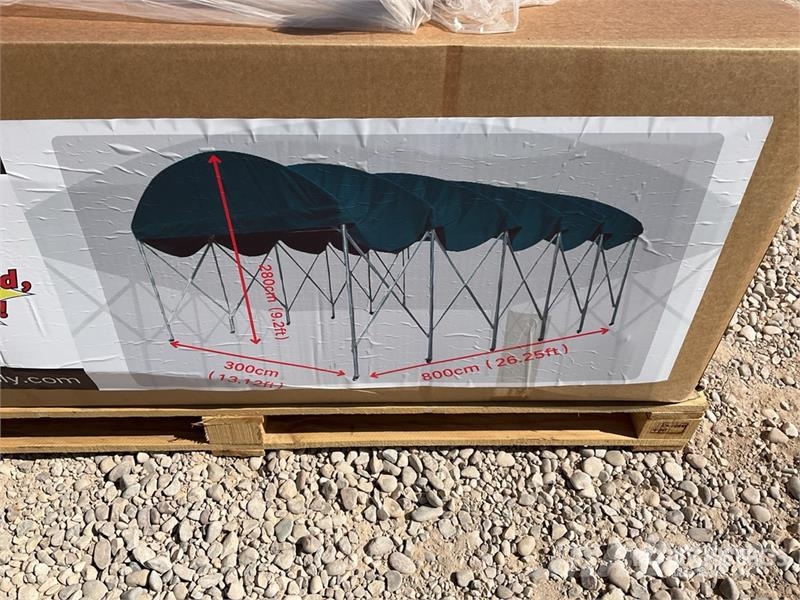 LEAPtools LT0408FT 13.12ft x 26.25ft Mobile tent w Otros componentes