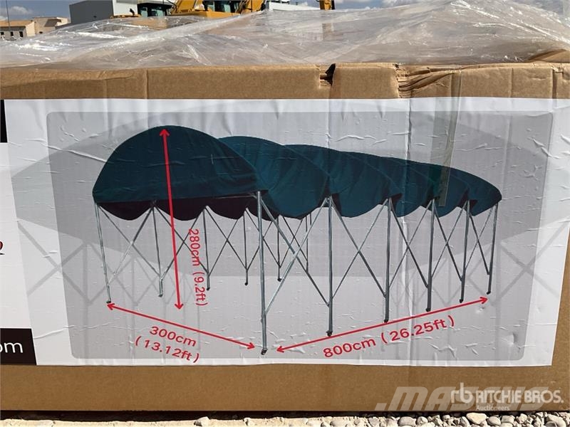  LEAPtools LT0408FT 13.12ft x 26.25ft Mobile tent w Inne akcesoria