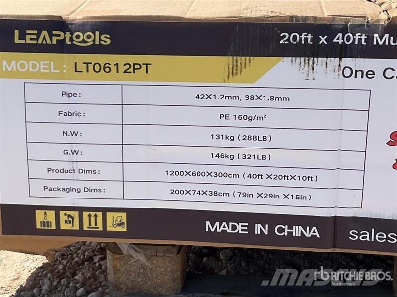 LEAPtools LT0612PT 20ft x 40ft Multi-function Part Otros componentes