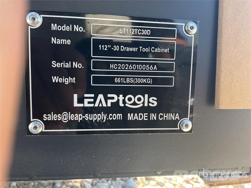 LEAPtools LT112TC30D 2850mm 112"-30 Drawer Tool Ca Otros componentes