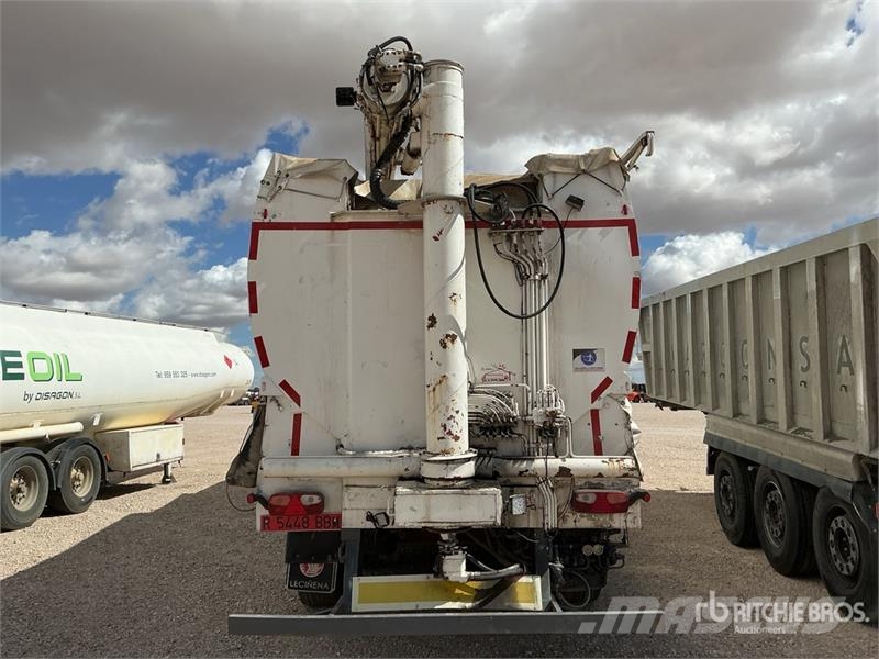 Lecinena Tri/A Grain Trailer Carros de trasladar grano