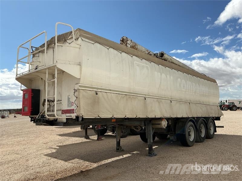 Lecinena Tri/A Grain Trailer Carros de trasladar grano