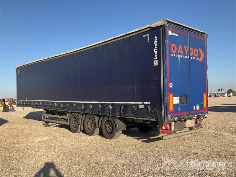 Lecitrailer 3E20 Curtain Side Trailer مقطورات بغطاء جانبي