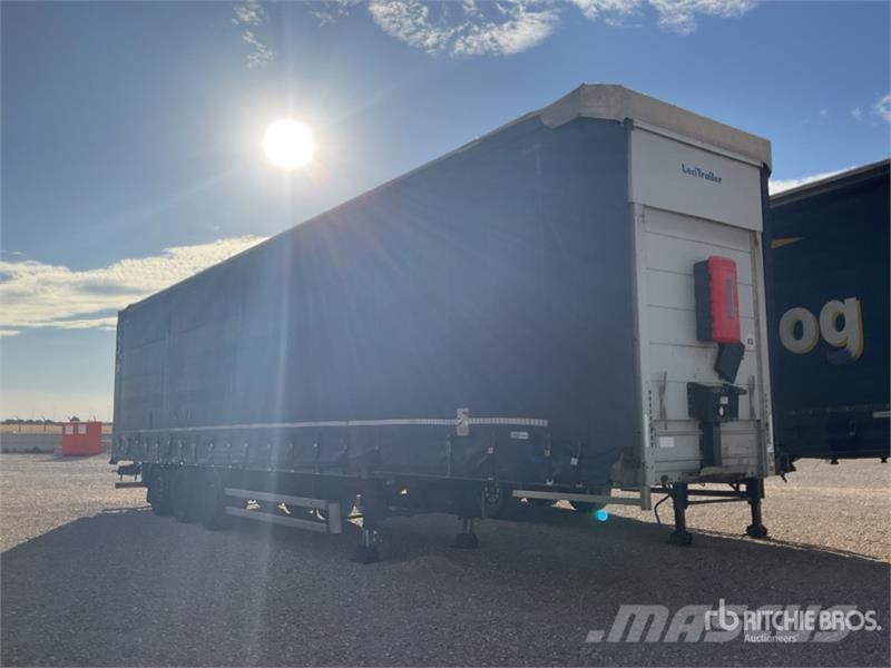 Lecitrailer 3E20 Tri/A Curtain Side Trailer Caja de lona