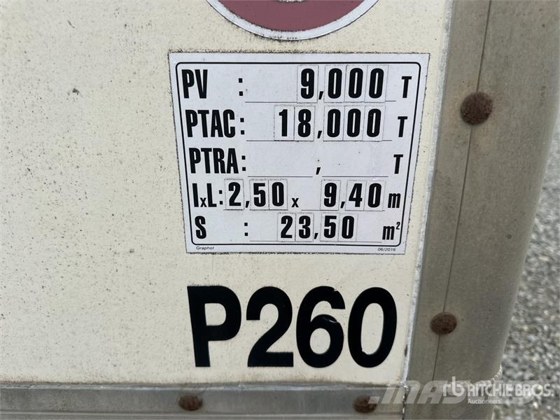 Lecitrailer T/A Van Trailer Box Trailers
