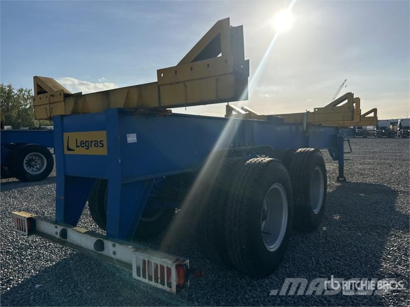 Legras T/A Log Trailer مقطورات أشجار