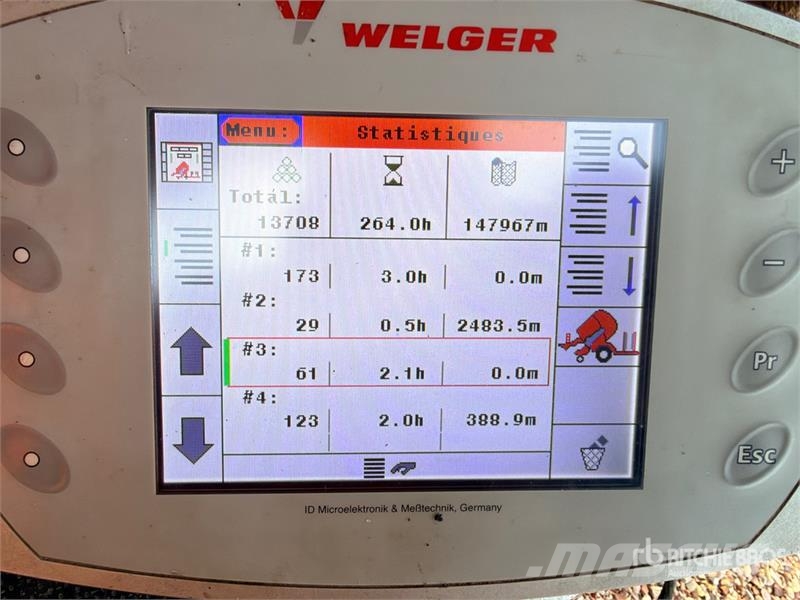 Lely Welger RPC 445 Tornado Combination Baler Wrapper 包裝機