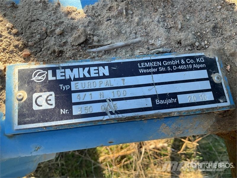 Lemken Europal 3-Point Reversible Plow Reversible ploughs