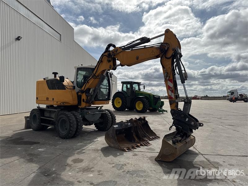 Liebherr A910 Compact Pelle Sur Pneus Wheel Excavator Ratiniai ekskavatoriai