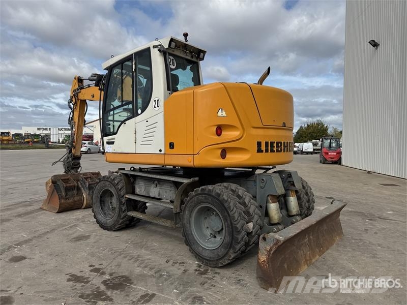 Liebherr A910 Compact Pelle Sur Pneus Wheel Excavator Ratiniai ekskavatoriai