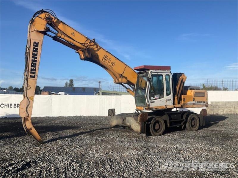 Liebherr A914 Wheel Material Handler Gradbeništvo - drugo