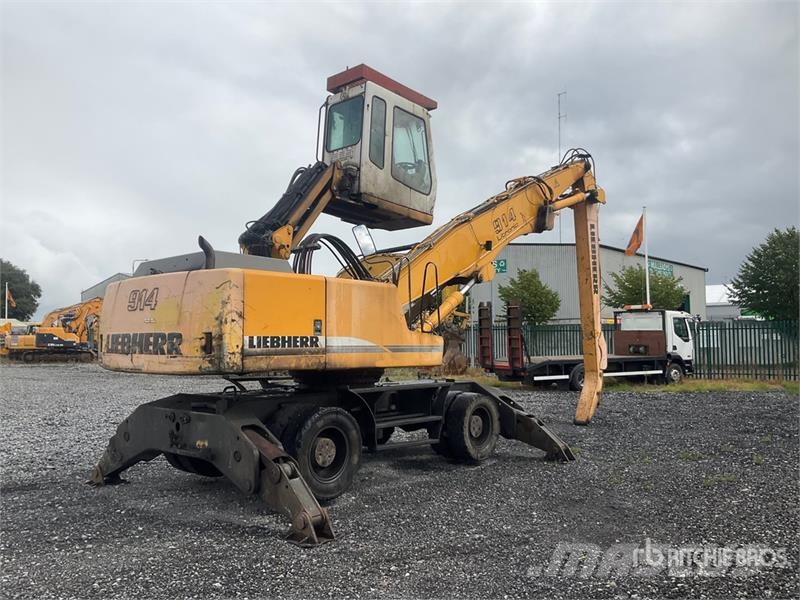 Liebherr A914 Wheel Material Handler Gradbeništvo - drugo