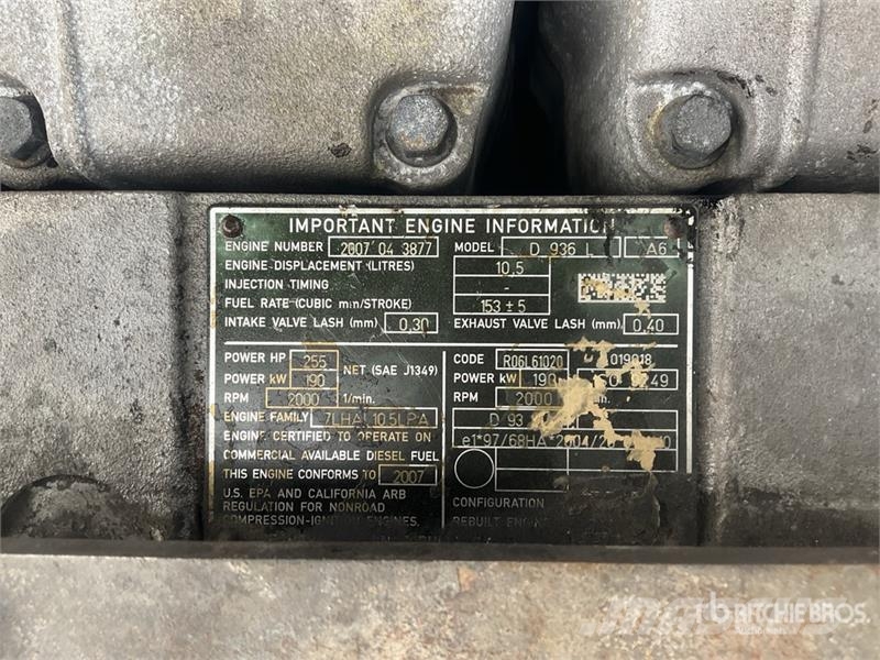 Liebherr A944C HD Litronic Wheel Material Handler Outros Florestal