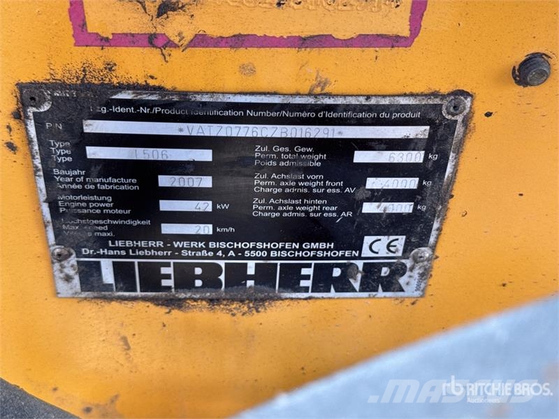 Liebherr L506 Wheel loaders