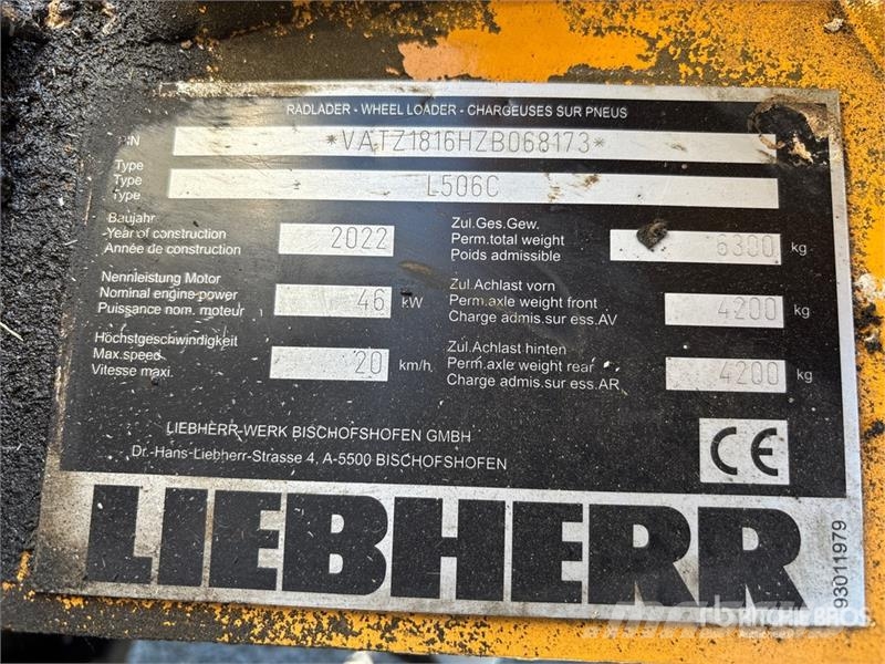 Liebherr L506C Wheel Loader 轮式装载机